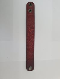 Image 2 of Men's Bracelet ANA Collection Fashion Jewelry Rustic Red