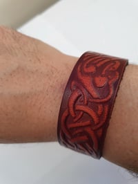 Image 5 of Men's Bracelet ANA Collection Fashion Jewelry Rustic Red