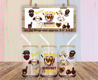 Washington Commanders Double Sided Uv Dtf Wrap FB85