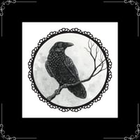 Image 1 of 'Raven' Print