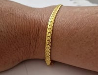 Image 1 of Men's Gold Bracelet Brand Tmonte71