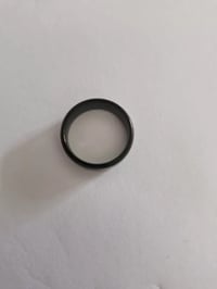 Image 3 of Men's Ring Brand New Black with Ruby Red Size 10
