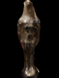 Black Male Figure Candle 