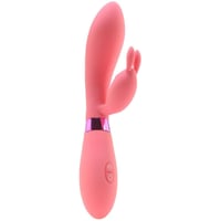 Image 2 of OMG! #SELFIE Silicone Rabbit Vibe in Pink