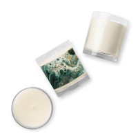 Image 4 of Mineral Glass Jar soy Wax Candle