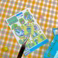 Image 5 of Buddy System ✿ Original Art Sticker Sheet