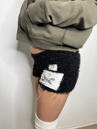 Image 3 of Patchwork Fuzzi Microshorts