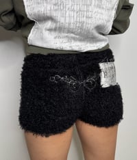 Image 2 of Patchwork Fuzzi Microshorts