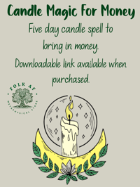 Candle Magic For Money 