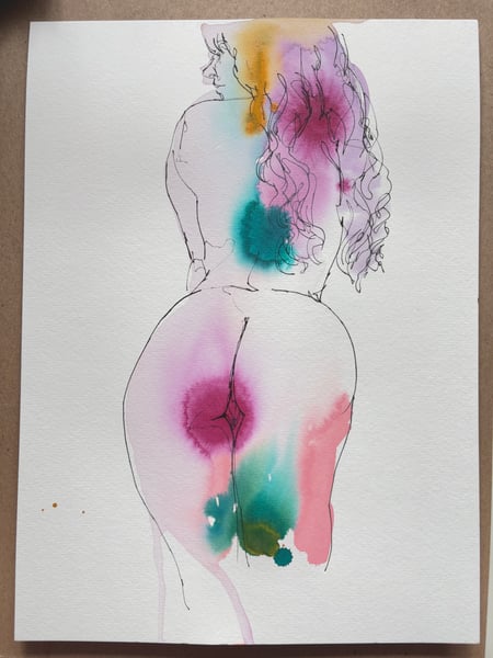 Image of Back Study - Original