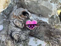 Image 4 of Aroura Opal Intarsia Heart Pendant