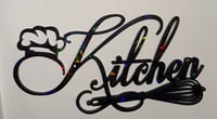 Image 1 of Handcrafted Holographic Resin Signs