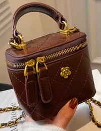 Image 3 of Hand held mini box bag