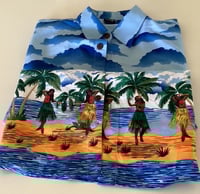 Image 3 of Memory Flowers custom created from a clients loved ones tropcial themed shirt