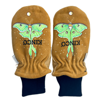 Image 1 of Luna Moth Mittens