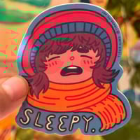 Image 1 of Sleepy Sticker