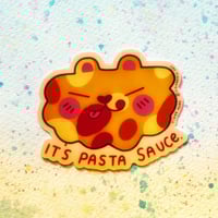 Image 2 of Pasta Sauce Cat Sticker