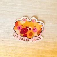 Image 3 of Pasta Sauce Cat Sticker