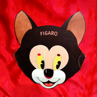 Image 1 of Figaro (Pinocchio) - Gilette Blue Blades - Advertising Promotional Paper Mask (1939)