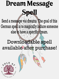 Dream Message Spell