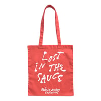 Image 7 of "LOST IN THE SAUCE" Tote Bag by Bráulio Amado