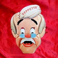 Image 1 of Geppetto (Pinocchio) - Gilette Blue Blades - Advertising Promotional Paper Mask (1939)