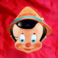 Image 1 of Pinocchio (Pinocchio) - Gilette Blue Blades - Advertising Promotional Paper Mask (1939)