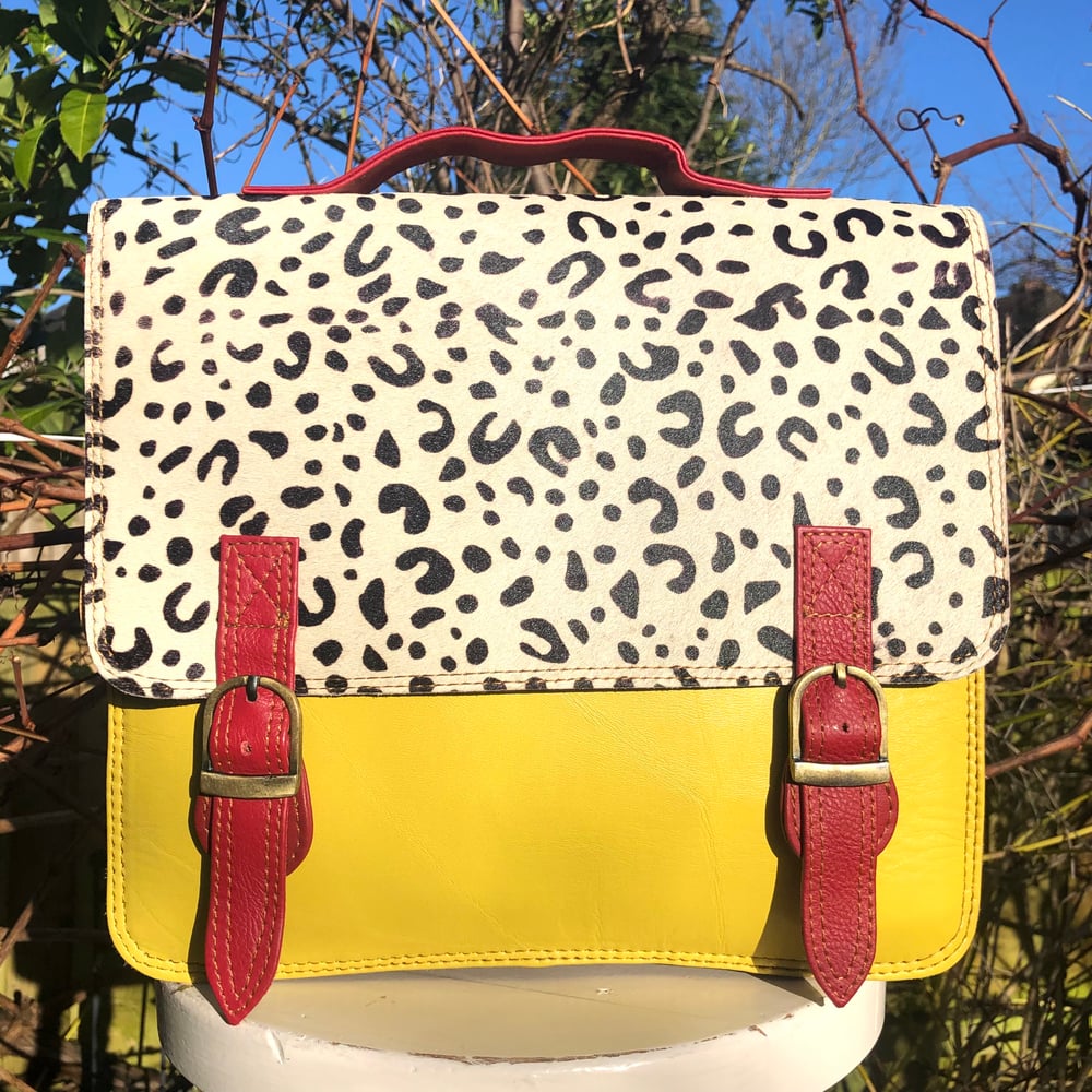 Image of Harlequin Collection - coloured iPad satchel #17B