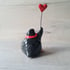 Heart balloon and red scarf penguin. Image 3