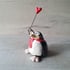 Heart balloon and red scarf penguin. Image 5