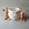 Wonky hare pot.