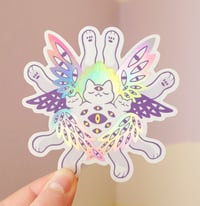 Image 2 of Rainbow Archangel - Holographic Sticker