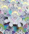 Rainbow Archangel - Holographic Sticker