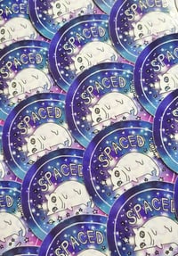 Image 3 of Spaced Out - Glitter Sticker