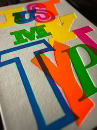 Image 5 of Just My Type | Letterpress Card