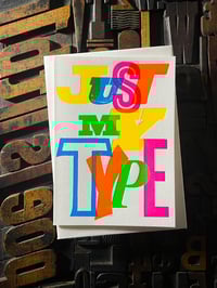 Image 8 of Just My Type | Letterpress Card