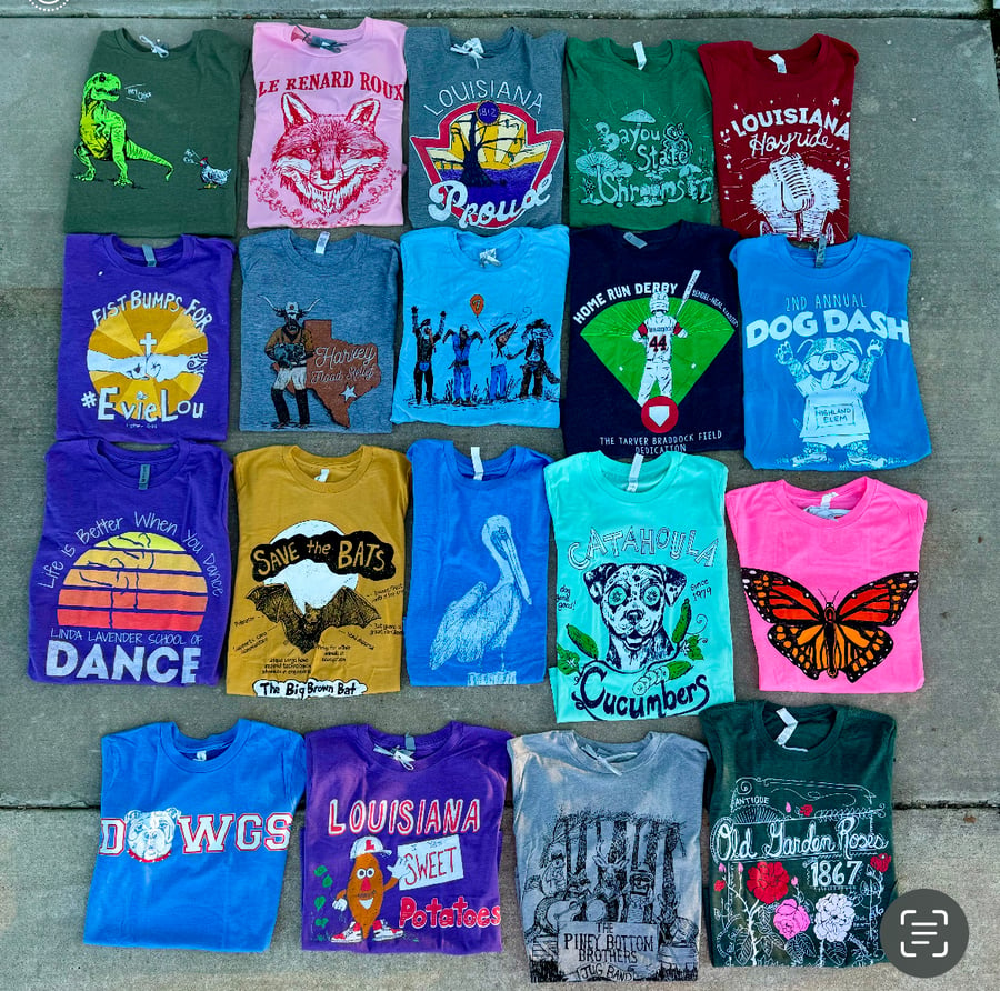 Image of BOX SALE- Youth Large Tees 