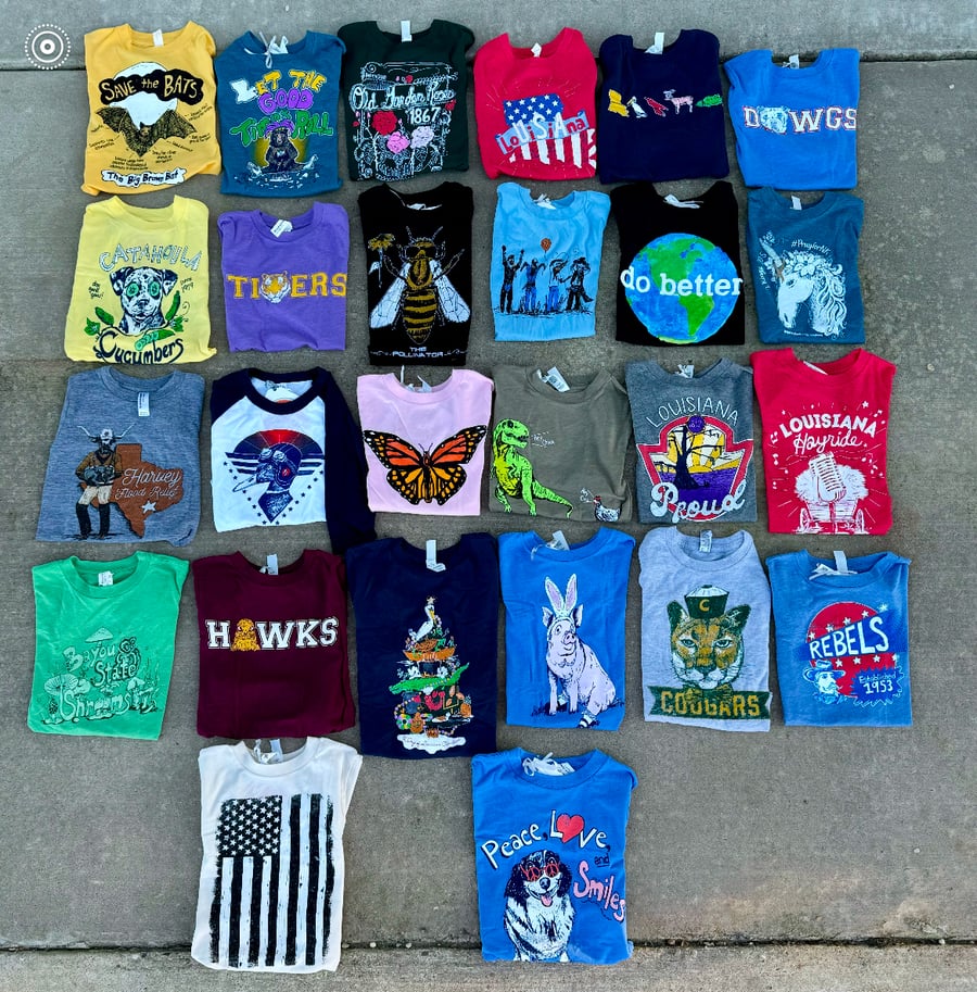 Image of BOX SALE Youth 2t  Tees 