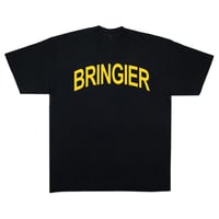 Image 1 of Yellow Print T-shirt (Black)