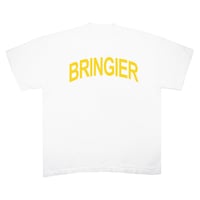 Image 1 of Yellow Print T-shirt (White)