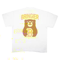 Image 2 of Yellow Print T-shirt (White)