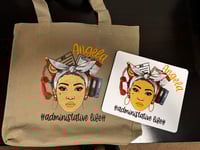 Image 2 of Personalized Mouse Pad/tote set