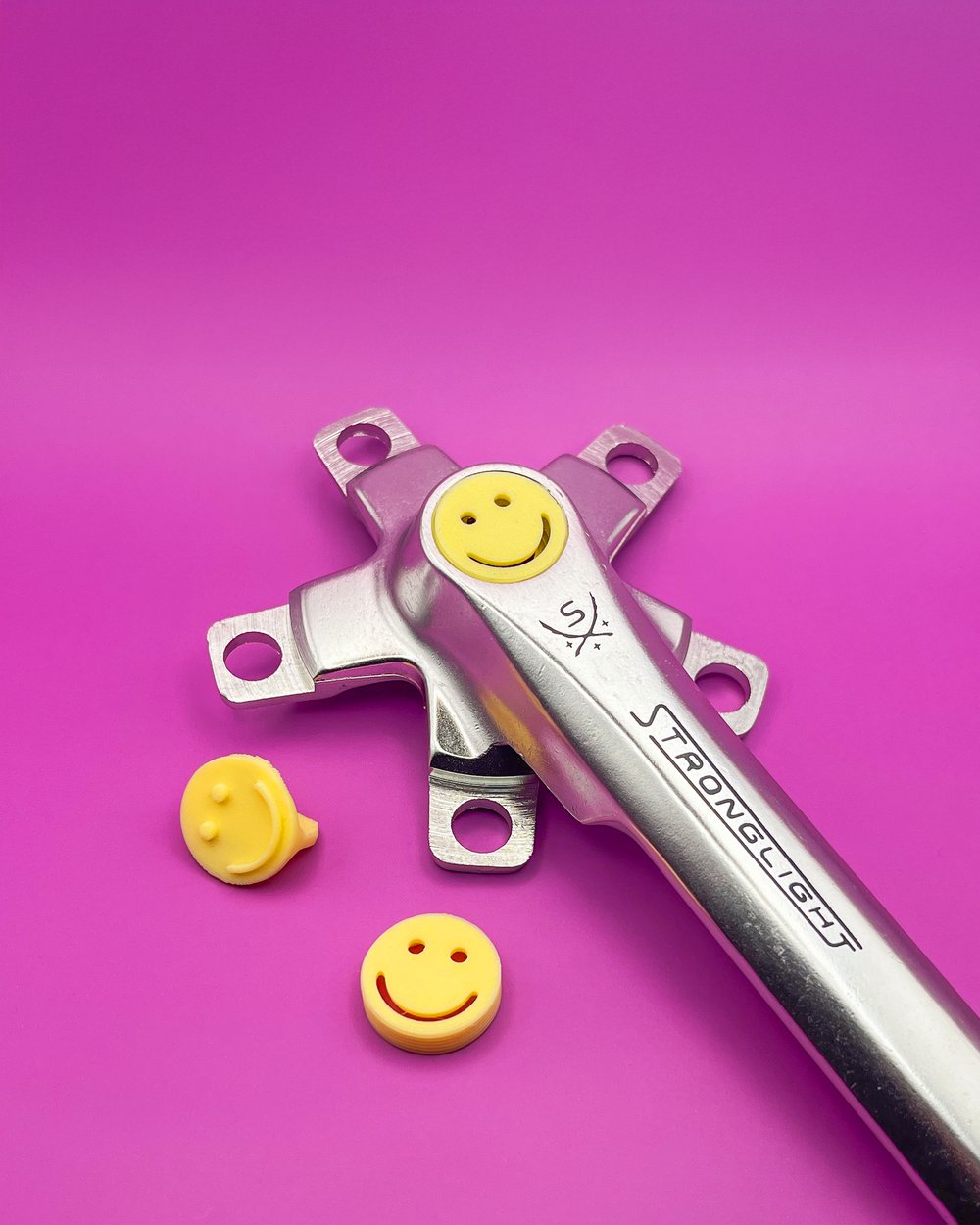 Smiley Crankset Cap