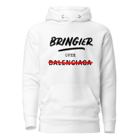 Image 2 of Bringier Over Balenci Hoodie (White)