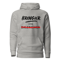 Image 2 of Bringier Over Balenci Hoodie (Grey)
