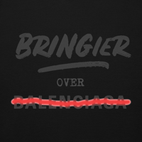 Image 3 of Bringier Over Balenci Hoodie (Black)