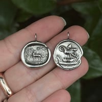 Image 1 of Made to order Antique wax seal pendants