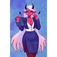 Demon Secretary Print 