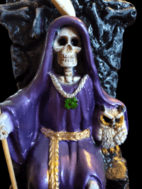 Image 2 of Purple Sitting Muerte 
