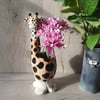 Giraffe vase